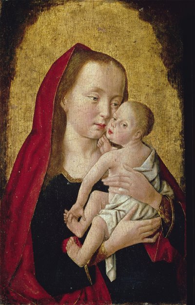 Madonna and Child by Master of St. Giles
